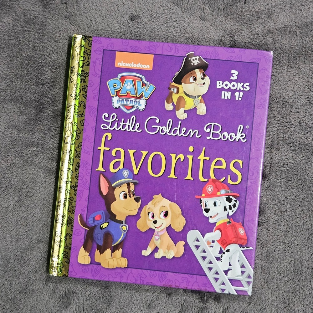 Paw Patrol Little Golden Book Favorites 3‎ Books In 1 Nickelodeon